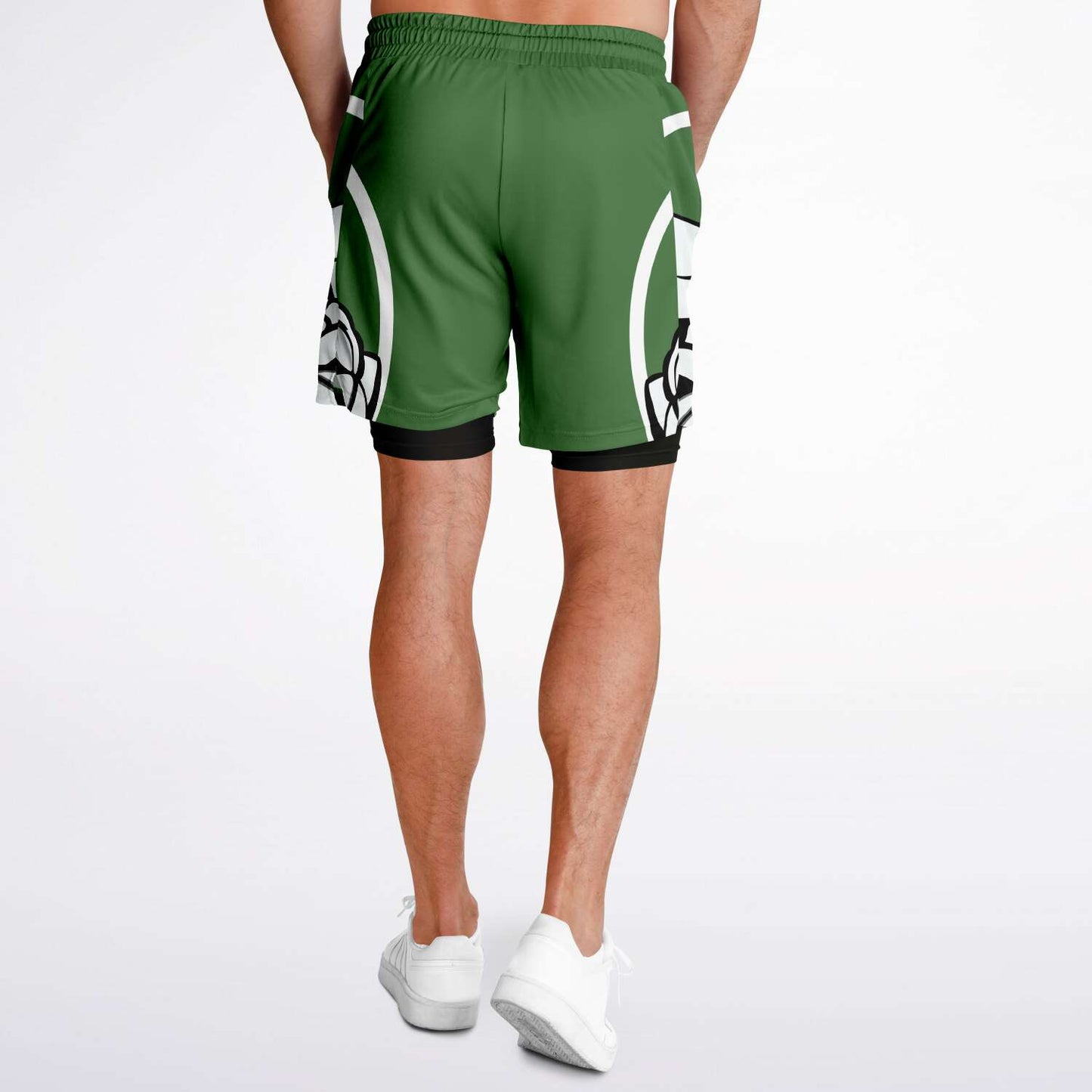 Thrive 2-in-1 Athletic Shorts Green