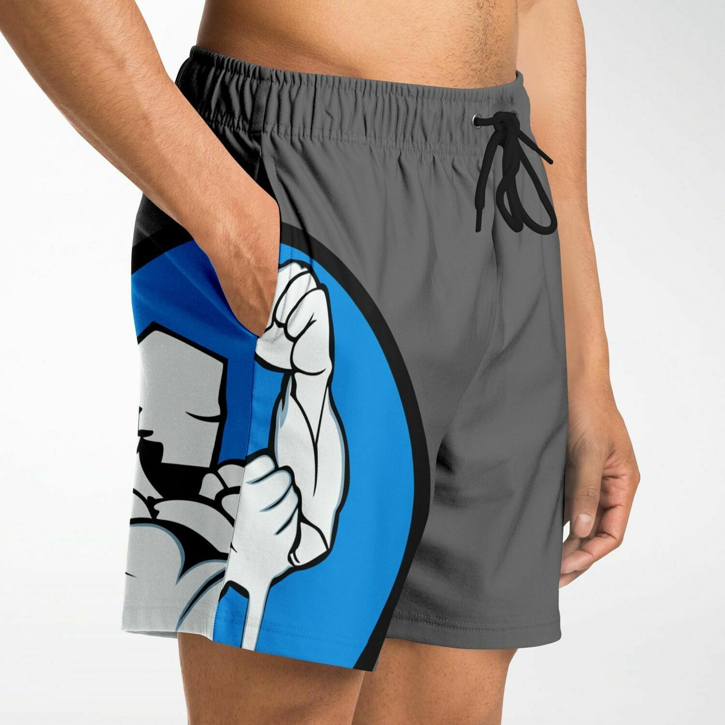 Vibe Athletic Shorts Grey