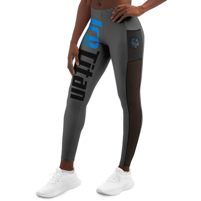 Ice Queen Mesh Pocket Leggings