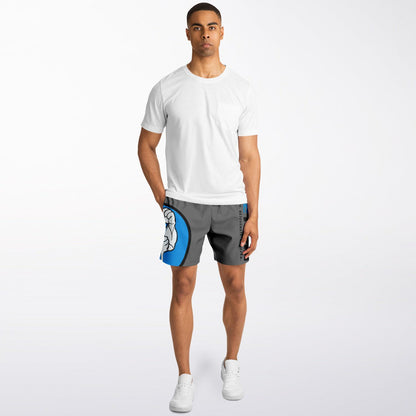 Vibe Athletic Shorts  Grey