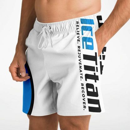 Vibe Athletic Shorts White