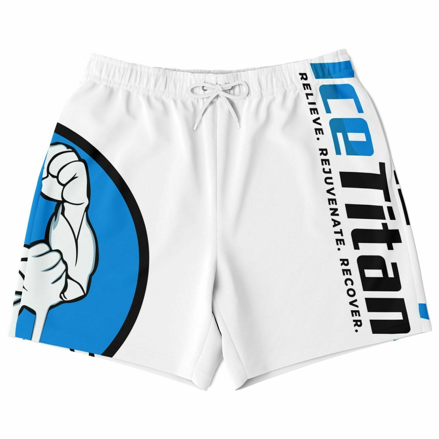 Vibe Athletic Shorts White