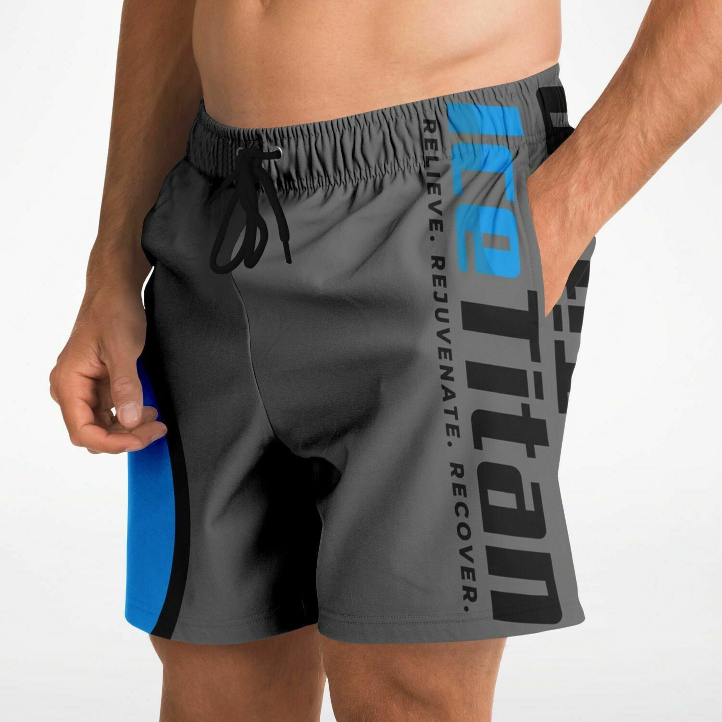 Vibe Athletic Shorts  Grey